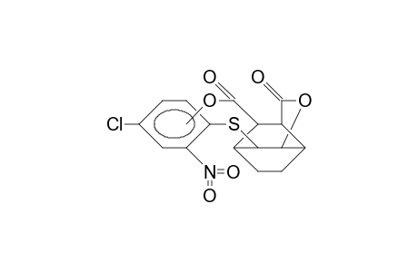 Methyl-(2sr, 10RS)-2-(4'-chlor-2'-nitrophenylthio)-4-oxa-5-oxotricyclo-[4.3.1.0(3,7)]-decan-10-carboxylate