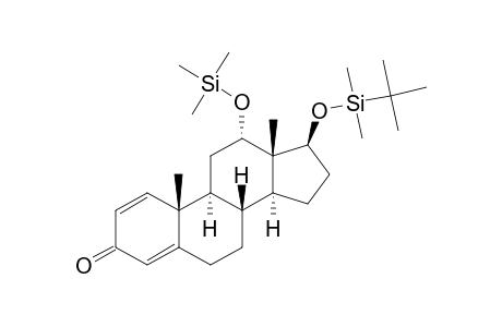 17-BETA-8-TERT.-BUTYLDIMETHYLSILYLOXY)-12-ALPHA-TRIMETHYLSILYLOXY-ANDROSTA-1,4-DIEN-3-ONE