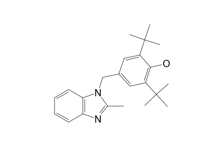 2,6-DI-tert-BUTYL-alpha-(2-METHYL-1-BENZIMIDAZOLYL)-p-CRESOL