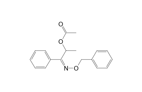 (Z)-(2-acetoxy-1-phenylpropylidene)(benzyloxy)amine