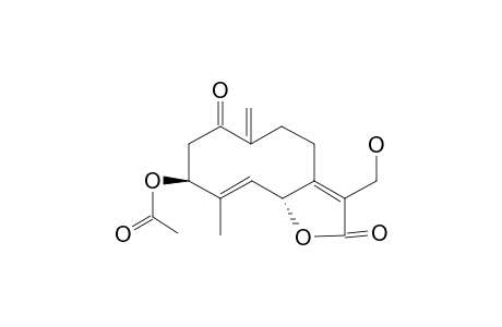 AFRAGLAUCOLIDE,13-O-DESACETYL-1-OXO