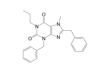 3,8-DIBENZYL-7-METHYL-1-PROPYL-XANTHINE