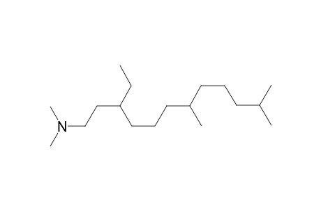 3-Ethyl-N,N,7,11-tetramethyldodecan-1-amine