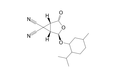 (1S,4R,5R)-6,6-Dicyano-4-(1-menthyloxy)-3-oxabicyclo[3.1.0]hexan-2-one