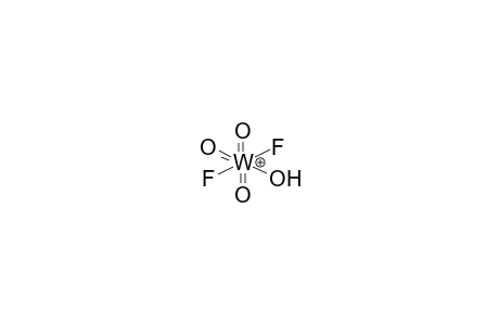 TRANS-DIFLUOROHYDROXYOXOTUNGSTENE-DIAQUA COMPLEX CATION