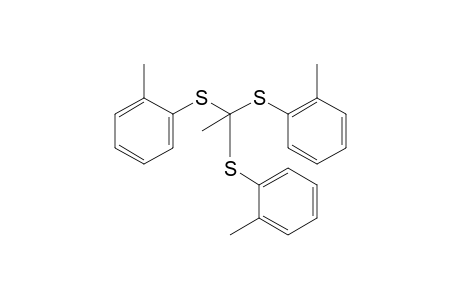 trithioorthoacetic acid, tri-o-tolyl ester