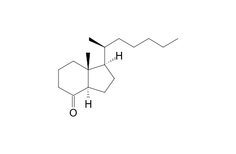 (20S)-Des-A,B-20-pentyl-pregnan-8-one