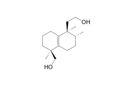 13,14,15,16-Tetranor-ent-halim-5(10)-en-12,18-diol