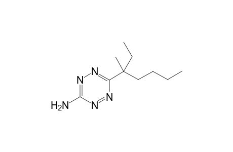 6-(1-ethyl-1-methyl-pentyl)-1,2,4,5-tetrazin-3-amine