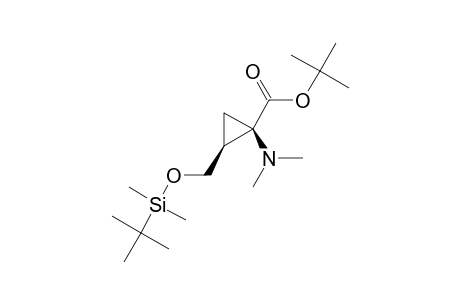 1,1-DIMETHYLETHYL-CIS-1-DIMETHYLAMINE-2-[(2,2-DIMETHYLETHYL)-DIMETHYLSILYLOXYMETHYL]-CYCLOPROPANECARBOXYALTE