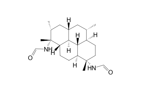 (1-S,3-S,4-R,7-S,8-S,11-S,12-S,13-S,15-R,20-R)-7,20-DIFORMAMIDOISOCYCLOAMPHILECTANE