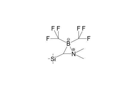 1-Azonia-2-boratacyclopropane, 1,1-dimethyl-2,2-bis(trifluoromethyl)-3-trimethylsilyl-