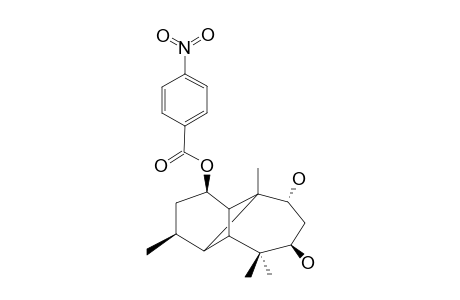 (1R,3S,4S,5S,7R,9R,10R,11R)-7,9-DIHYDROXY-1-PARA-NITROBENZOYLOXYLONGIPINANE