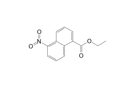 5-nitro-1-naphthoic acid, ethyl ester