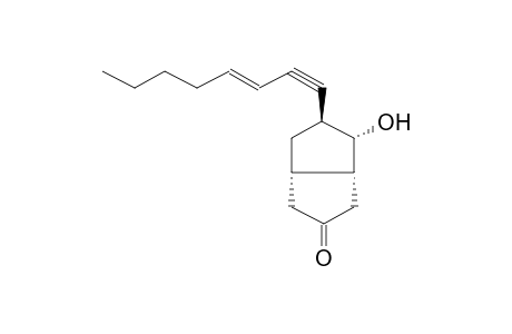 2-ENDO-HYDROXY-3-EXO(1'-OCTYN-3'(E)-ENYL)BICYCLO[3.3.0]OCTAN-7-ONE