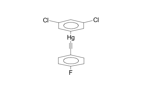 3,5-DICHLOROPHENYL(4-FLUOROPHENYLETHYNYL)MERCURY