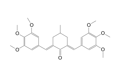 (2E,6E)-4-methyl-2,6-bis(3,4,5-trimethoxybenzylidene)cyclohexanone