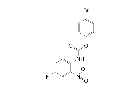 4-fluoro-2-nitrocarbanilic acid, p-bromophenyl ester