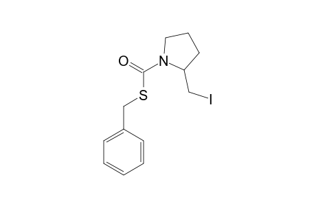 Pyrrolidine, 2-iodomethyl-1-(benzylthio)carbonyl-