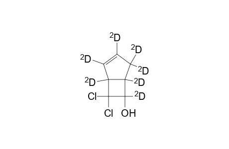 7,7-Dichloro-6-hydroxybicyclo[3.2.0]hept-2-ene-1,2,3,4,4,5,6-D7