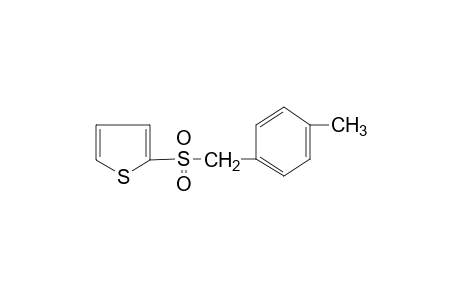 2-[(p-methylbenzyl)sulfonyl]thiophene