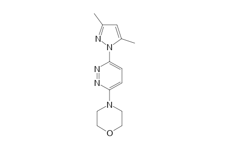 3-(3,5-dimethylpyrazol-1-yl) -6 -morpholinopyridazine