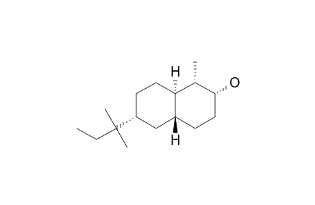 (4A-BETA-H,8A-ALPHA-H)-6-ALPHA-(1,1-DIMETHYL-PROPYL)-DECAHYDRO-1-ALPHA-METHYL-NAPHTHALEN-2-ALPHA-OL