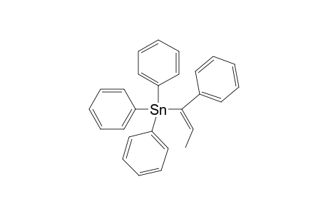 (E)-1-PHENYL-1-(TRIPHENYLSTANNYL)-PROPENE