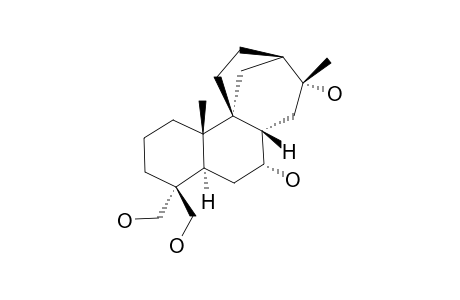 7-ALPHA,13,18,19-TETRAHYDROXYSTEMARANE