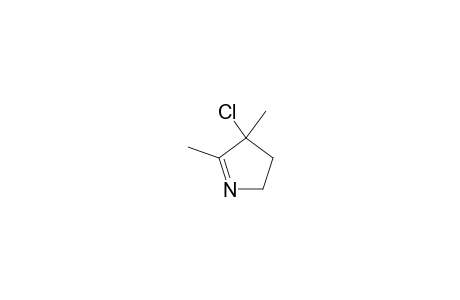 3-Chloro-2,3-dimethyl-1-pyrroline