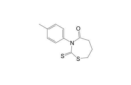 3-(4-METHYLPHENYL)-2-THIOXO-1,3-THIAZEPAN-4-ONE