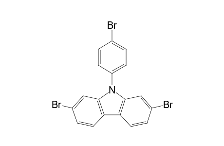 2,7-Dibromo-9-(4-bromophenyl)-9H-carbazole