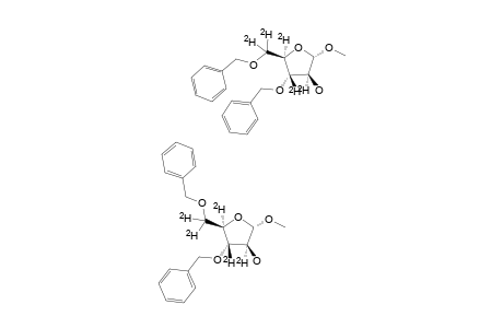 1-O-METHYL-3,5-DI-O-BENZYL-ALPHA-D-RIBOFURANOSE-2,3,4,5,5'-[(2)-H-(5)];ALPHA-D-RIBOFURANOSE-ISOMER