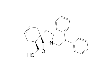 (5S,10S)-2-(2,2-diphenylethyl)-10-(hydroxymethyl)-2-azaspiro[4.5]dec-7-en-1-one