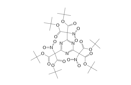 2,4,6-TRIIS-[DI-(TERT.-BUTYLOXYCARBONYL)-NITROMETHYL]-1,3,5-TRIAZINE