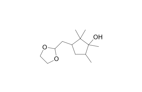 2-((3-HYDROXY-2,2,3,4-TETRA-METHYL-CYCLO-PENTYL)-METHYL)-1,3-DI-OXOLAN