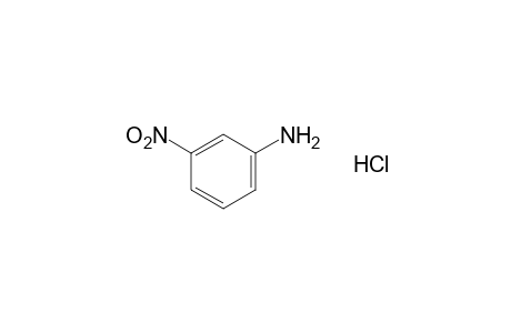 m-nitroaniline, hydrochloride