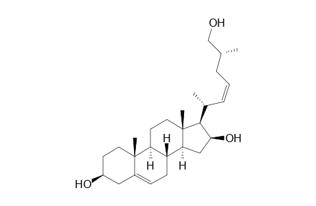 (22Z,25R)-Cholesta-5,22-diene-3.beta.,16.beta.,26-triol