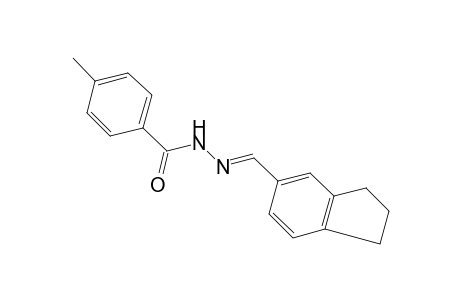 p-toluic acid, [(5-indanyl)methylene]hydrazide