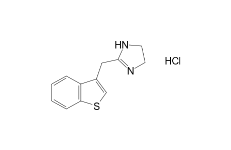 3-[(2-imidazolin-2-yl)methyl]benzo[b]thiophene, monohydrochloride