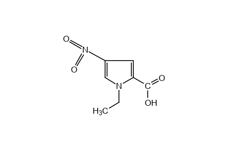 1-ethyl-4-nitropyrrole-2-carboxylic acid