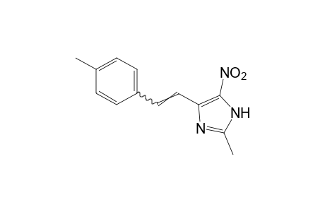 2-methyl-4-(p-methylstyryl)-5-nitroimidazole