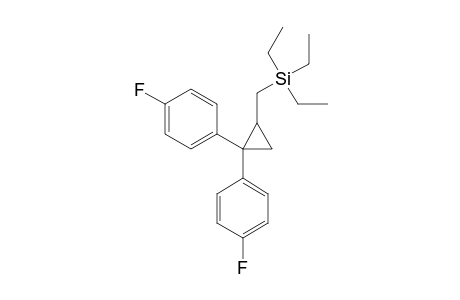 [2,2-BIS-(4-FLUOROPHENYL)-CYCLOPROPYLMETHYL]-TRIETHYLSILANE