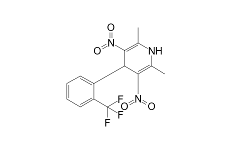 2,6-dimethyl-3,5-dinitro-4-[2-(trifluoromethyl)phenyl]-1,4-dihydropyridine