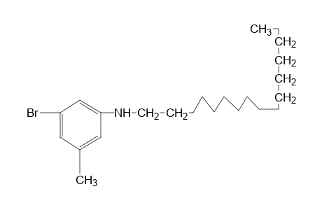 5-bromo-N-hexadecyl-m-toluidine