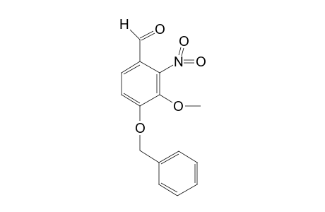 4-(Benzyloxy)-3-methoxy-2-nitrobenzaldehyde