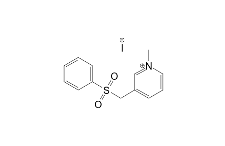 N-METHYL-[METHYL-(PHENYLSULFONYL)]-PYRIDINIUM-IODIDE