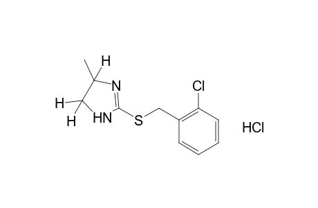 2-[(o-chlorobenzyl)thio]-5-methyl-2-imidazoline, monohydrochloride