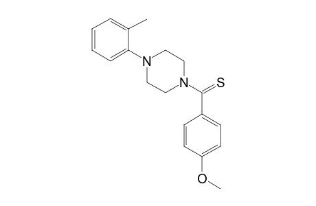 1-thio-p-anisoyl-4-o-tolylpiperazine