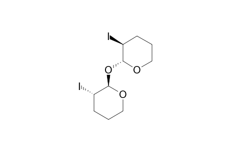 [2RS-(2R*,3S*,2'R*,3'S*)]-2,2'-OXY-BIS-(3-IODOTETRAHYDRO-2H-PYRANE)